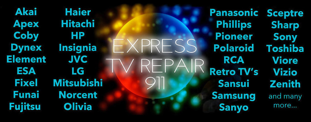 TV Repair All Makes & Models | Mobile TVRepaoir
