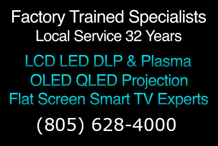 TV Repair Factory Trained Specialists